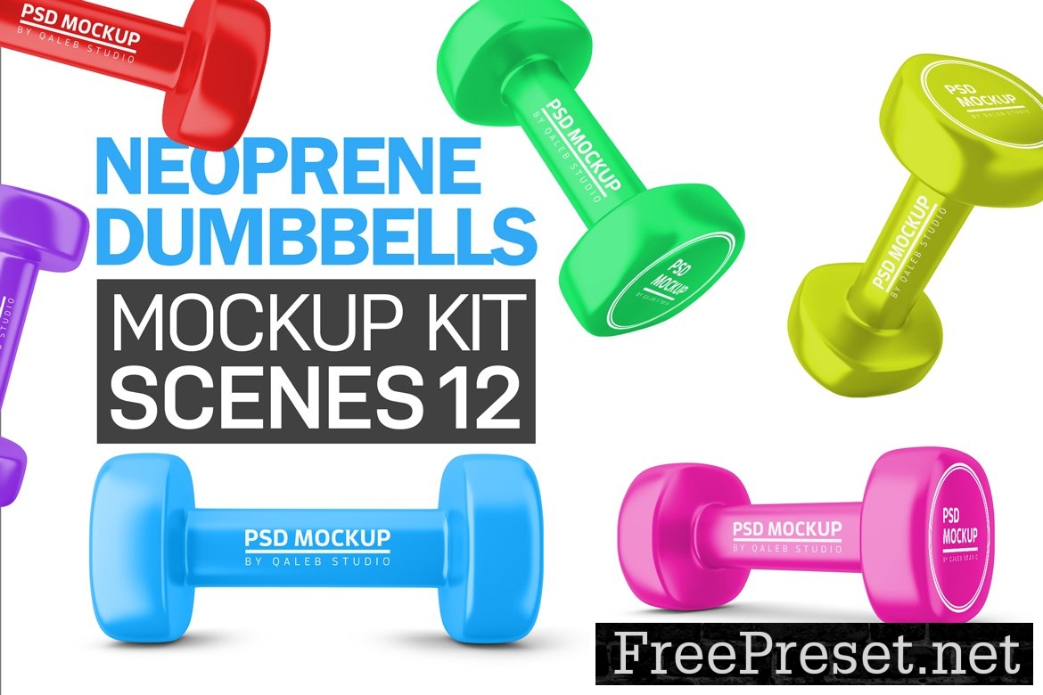 Neoprene Dumbbell Kit 7521451