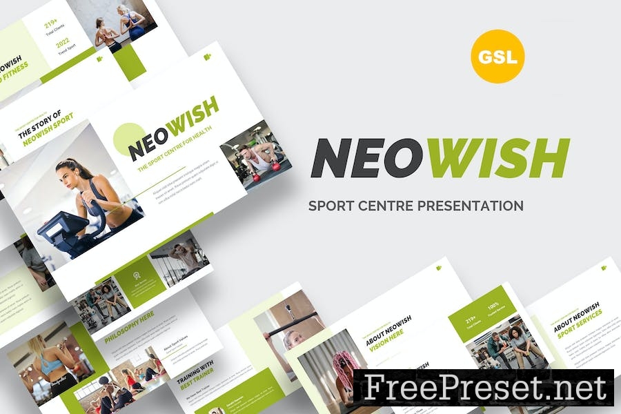 Neowish - Gym And Fitness Google Slides