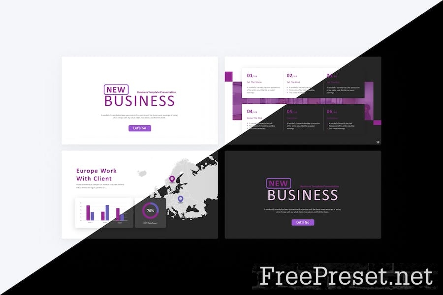 NewBusiness Business Google Slides Template ZPQQZZK