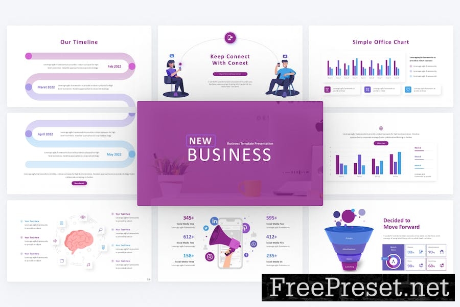 NewBusiness Business Google Slides Template ZPQQZZK