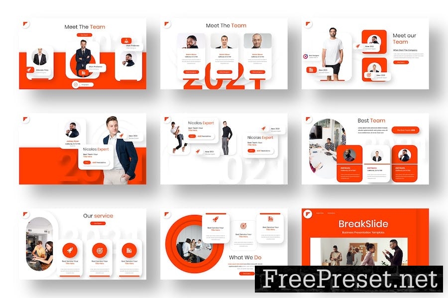 Nicolas - Business Google Slide Template 96H6BS7