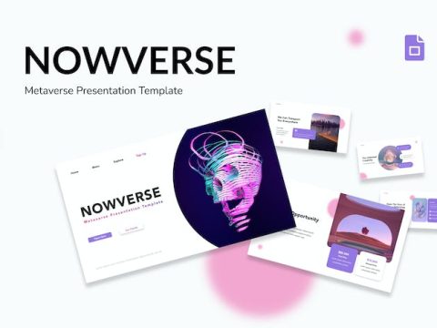 Nowverse - Metaverse Presentation Google Slides 9WY29R7