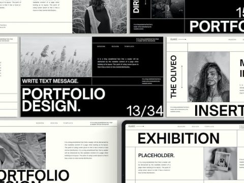 Oliveo - Google Slide Presentation Template S5P9S7Q