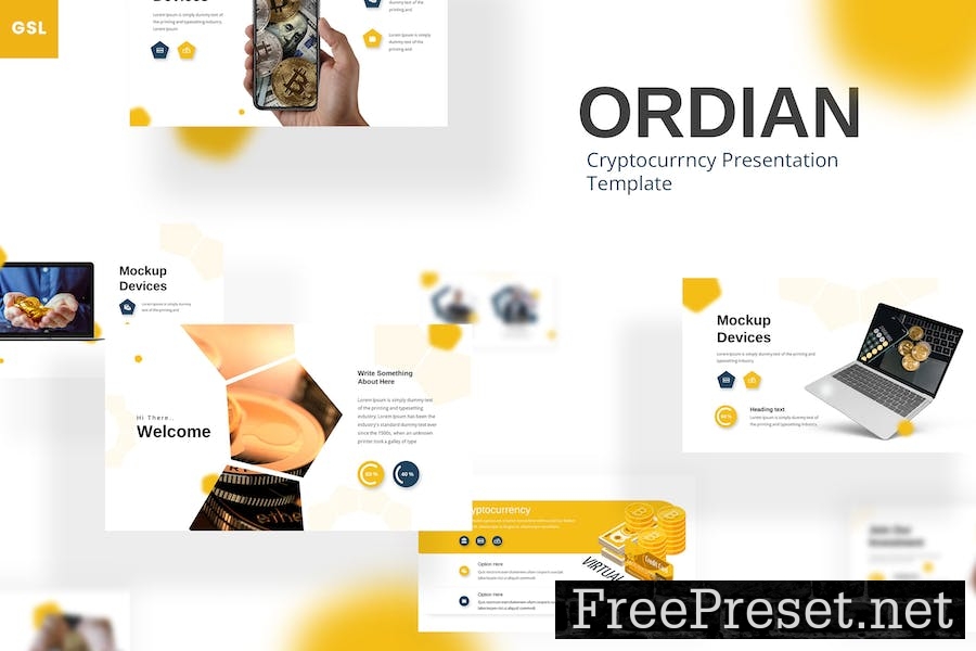 Ordian - Crypto Google Slides Template RJWLZXC