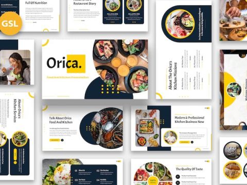 Orica - Food & Kitchen Google Slides WFA2M8T