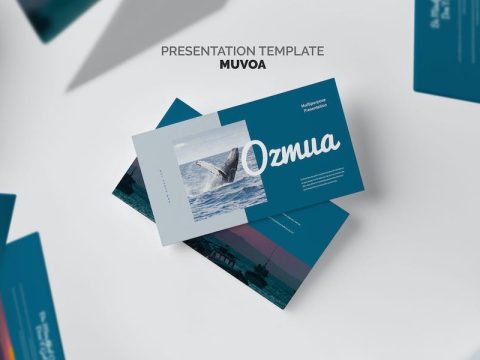 Ozmua : Ocean Google Slides Template LQVXUUE