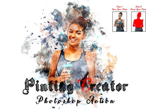 Painting Creator Photoshop Action 10244598