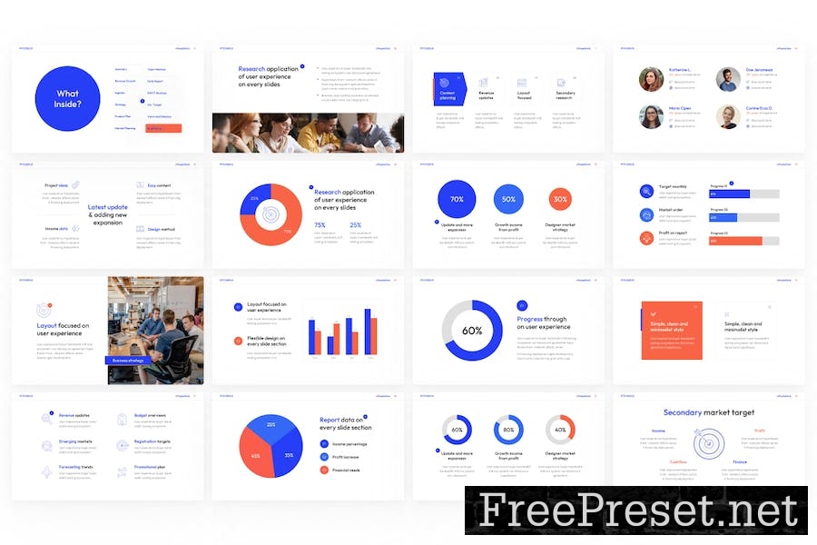 People Deck Professional Google Slides Template RJGWRME