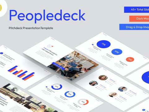 People Deck Professional Google Slides Template RJGWRME