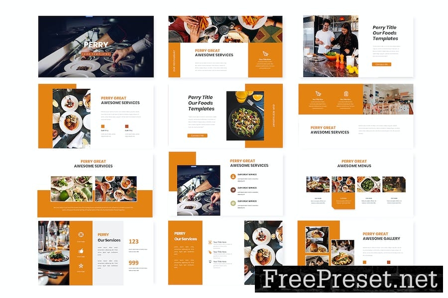 Perry - Powerpoint Template US5STQG