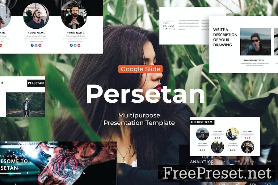 Persetan - Google Slide Template