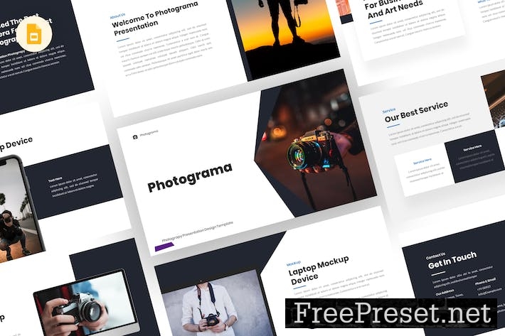 Photograma - Photograph Google Slides Template