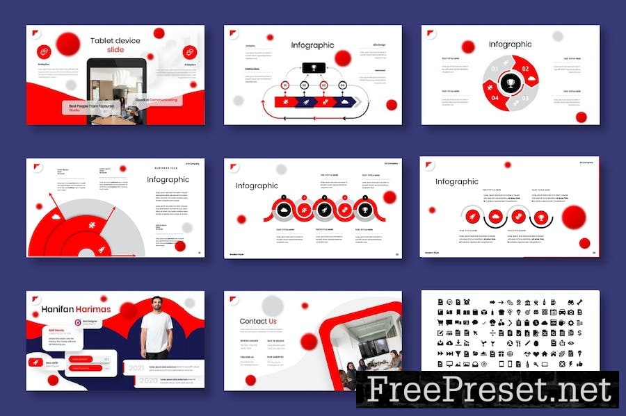 Picolo - Business Google Slide Template AF8CVVU