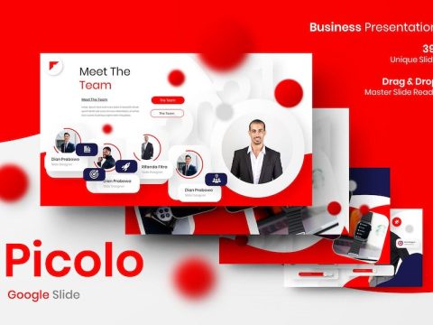 Picolo - Business Google Slide Template AF8CVVU