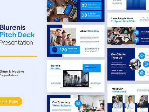 Pitch Deck Google Slides Template GUE4658