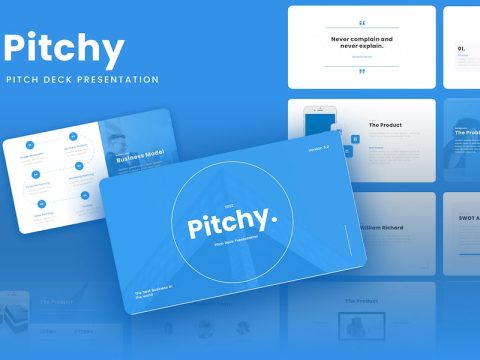 Pitchy - Pitch Deck Google Slides Template C8U73EC