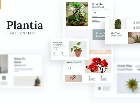 Plantia - Google Slides Template FEVA4K6