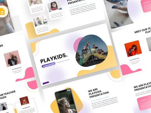 Playkids - Playground Google Slides Template 6QK8UJP