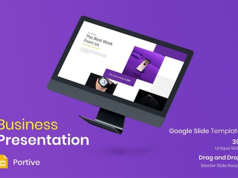 Portive - Business Google Slide Template XRRMYPK