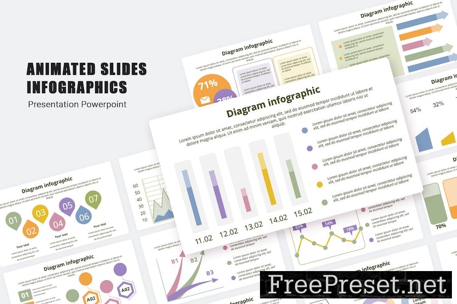 Simple Advertisement Infographic Template G-Slides AQYXXK4