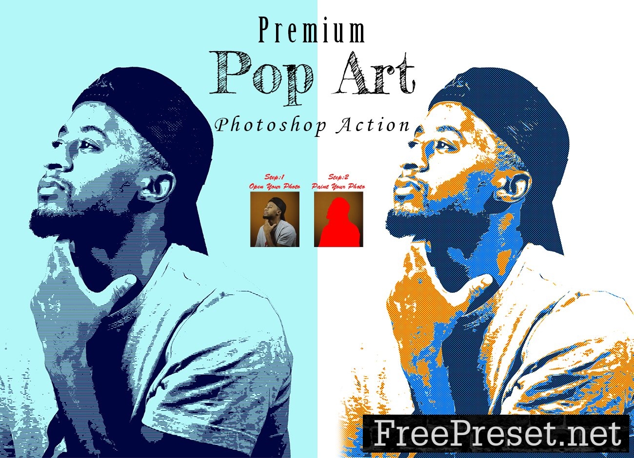 Premium Pop Art Photoshop Action 10304729