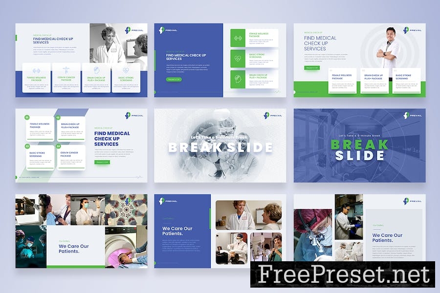 Prevail - Medical Google Slides Template 328LZ37