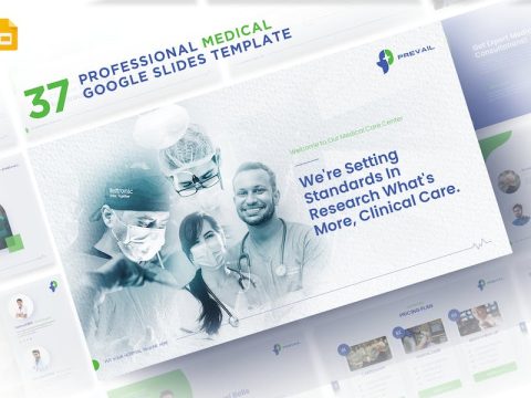 Prevail - Medical Google Slides Template 328LZ37