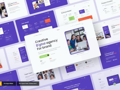 Prime - Digital Agency Google Slides Template