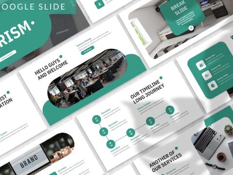 Prism - Business Google Slide Template DJWSD8L