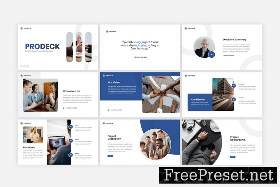 Prodeck - Project Proposal Google Slides Template E6QGNSZ