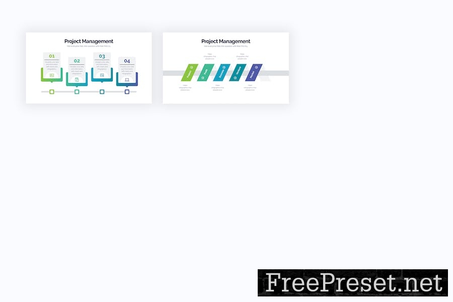 Project Management Google Slides Infographics SQ44KM5