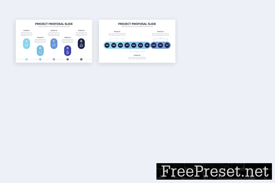 Project Proposal Google Slides Infographics SY3WYQX