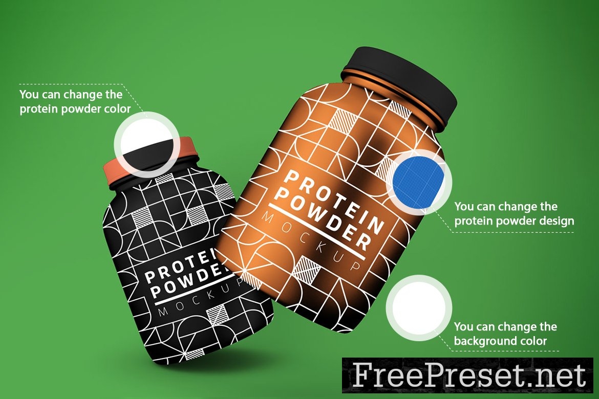 Protein Powder Mockup 7414955