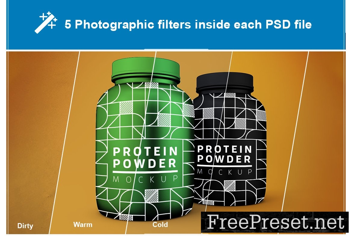 Protein Powder Mockup 7414955