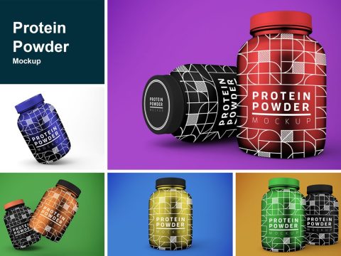 Protein Powder Mockup 7414955