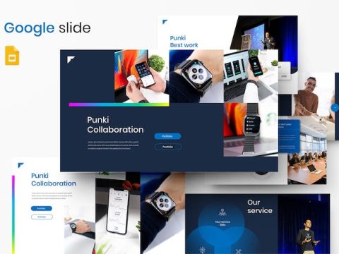 Punki - Business Google Slide Template YA478H3