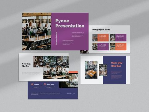 Pynoe : Restaurant Business Google Slides Template LLHC6H3