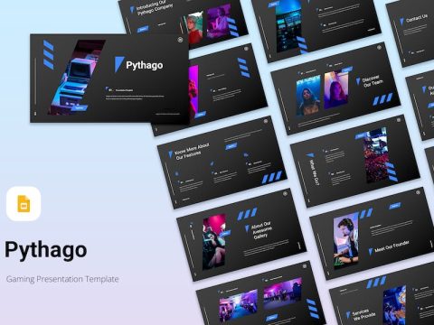 Pythago - Gaming Google Slides Template JFLS6CD