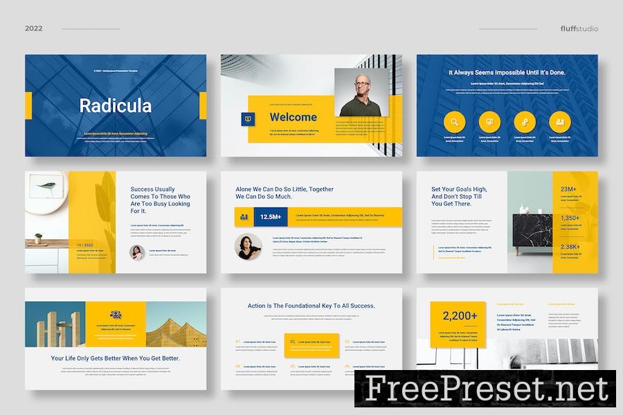 Radicula - Multipurpose Google Slides Template ZQP5EG5