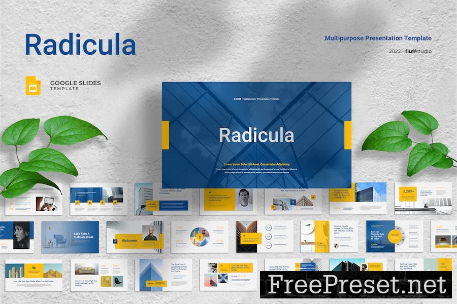 Radicula - Multipurpose Google Slides Template ZQP5EG5