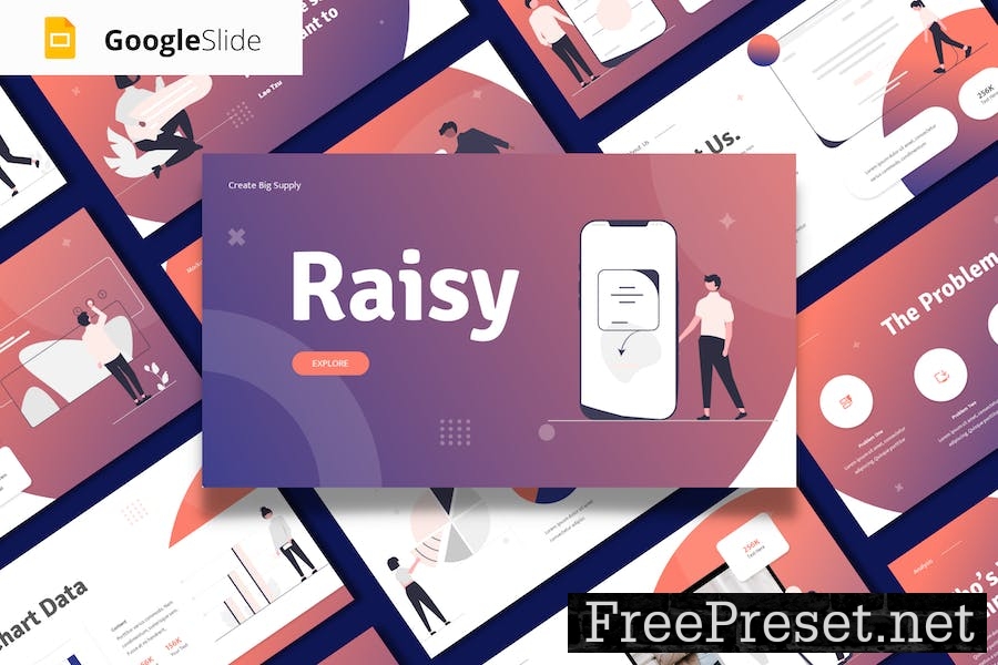 Raisy Google Slide Business Proposal Presentation EL377LQ