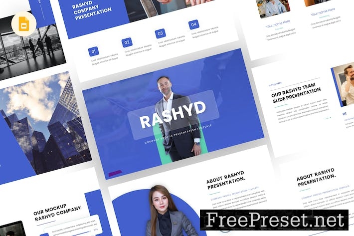 Rashyd - Company Profile Google Slides Template RG7FHD6