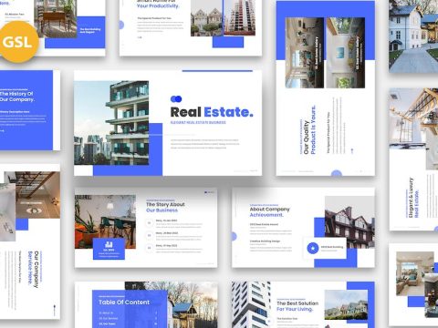 Real Estate Google Slides WSXZR3T