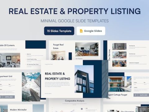 Real Estate Property Listing - Google Slides QS3U4AN