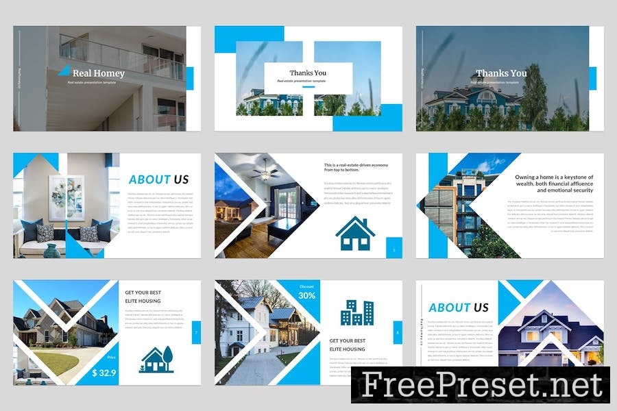 Real Homey - Real Estate Google Slides Template U6YS7G4