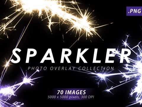 Real Sparkler Overlays 8034968