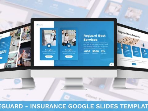 Reguard - Insurance Google Slide Template RAXZFM3