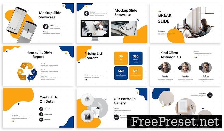 Relux - Business Google Slide Template KDGY7Z3