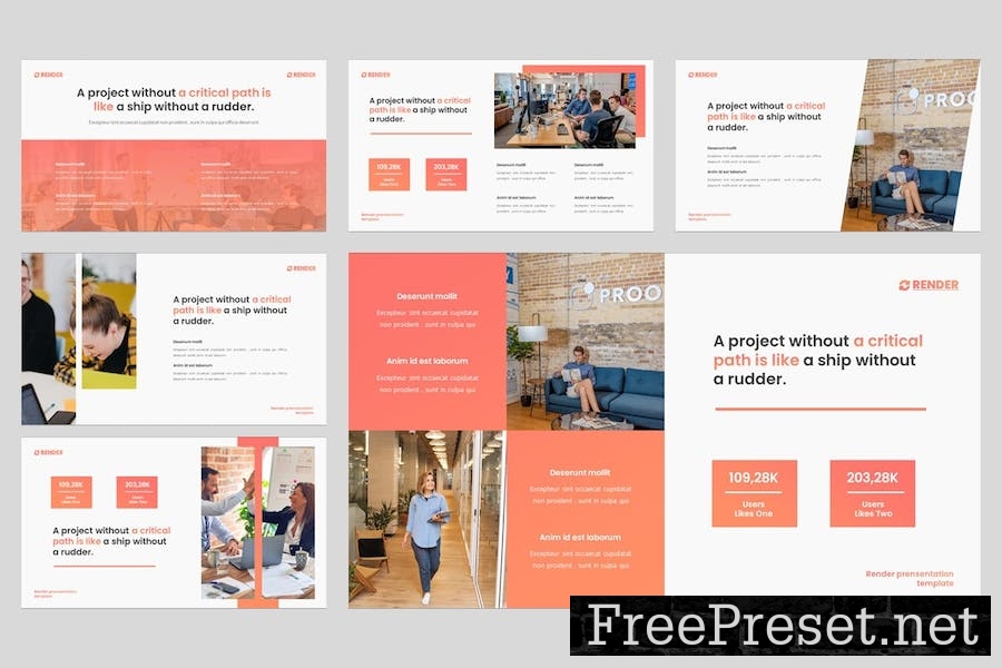 Render - Business Project Google Slides Template H5WL9J5