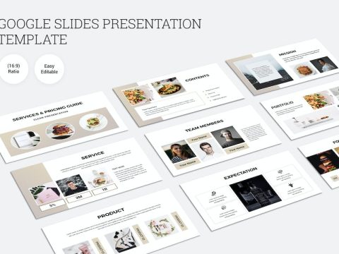 Restaurant And Food Google Slides Presentation H9BRE4R